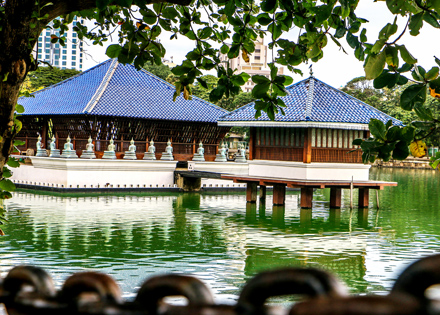 Buddhist Temple in Colombo