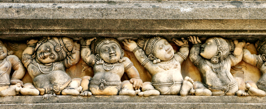 Kelaniya Buddhist Temple in Colombo 