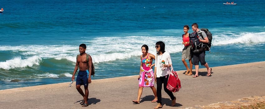 Galle Face Beach Colombo